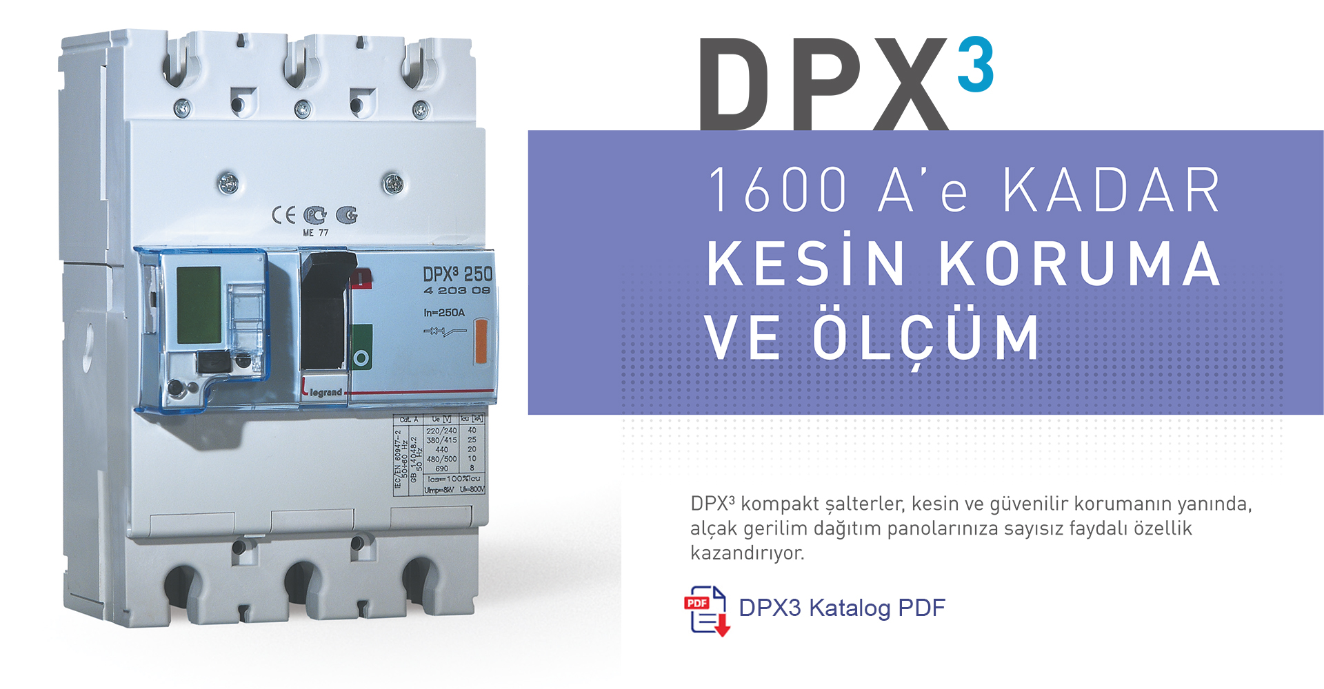 DRX Sabit Tip Kompakt Şalter