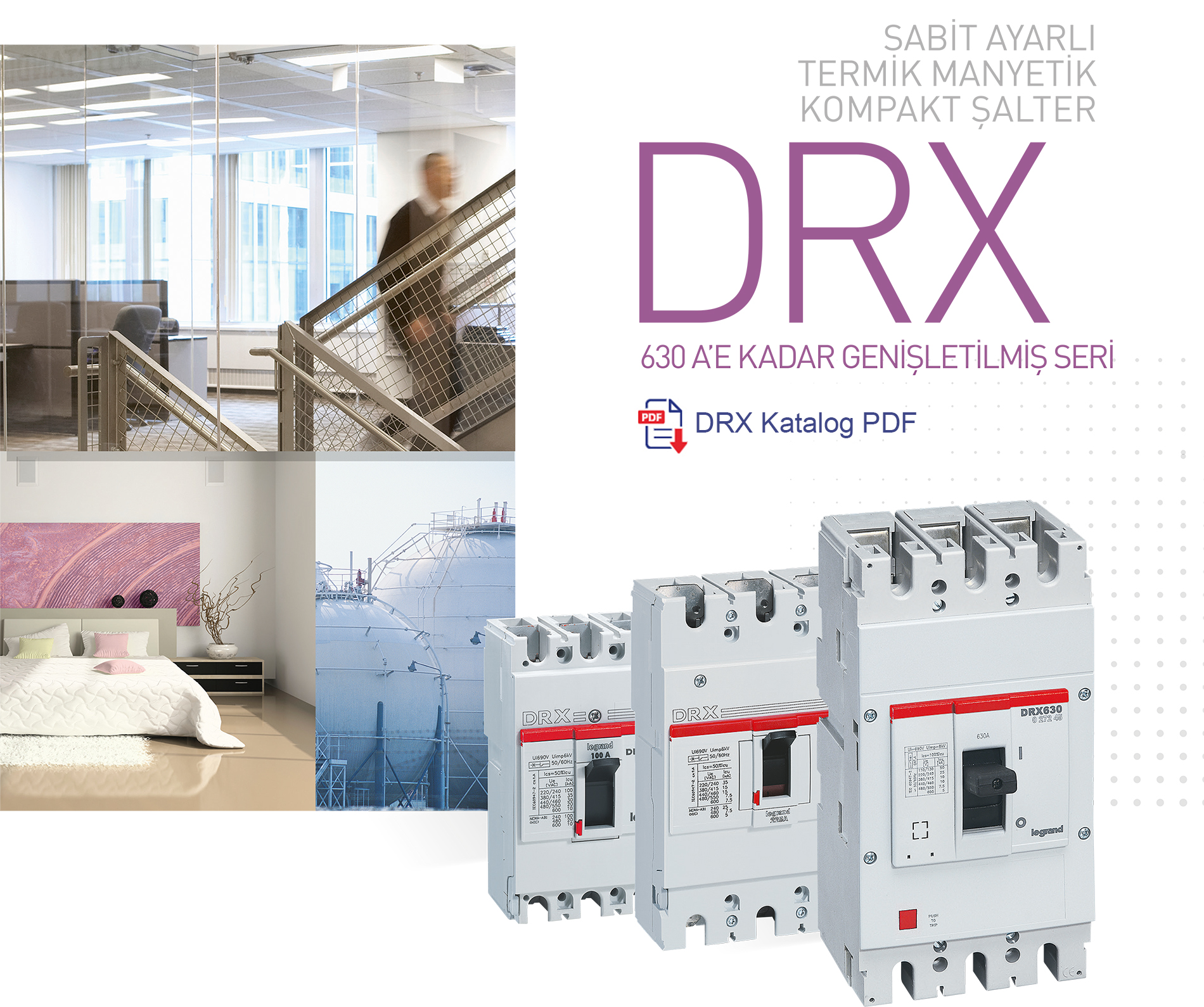 DRX Sabit Tip Kompakt Şalter
